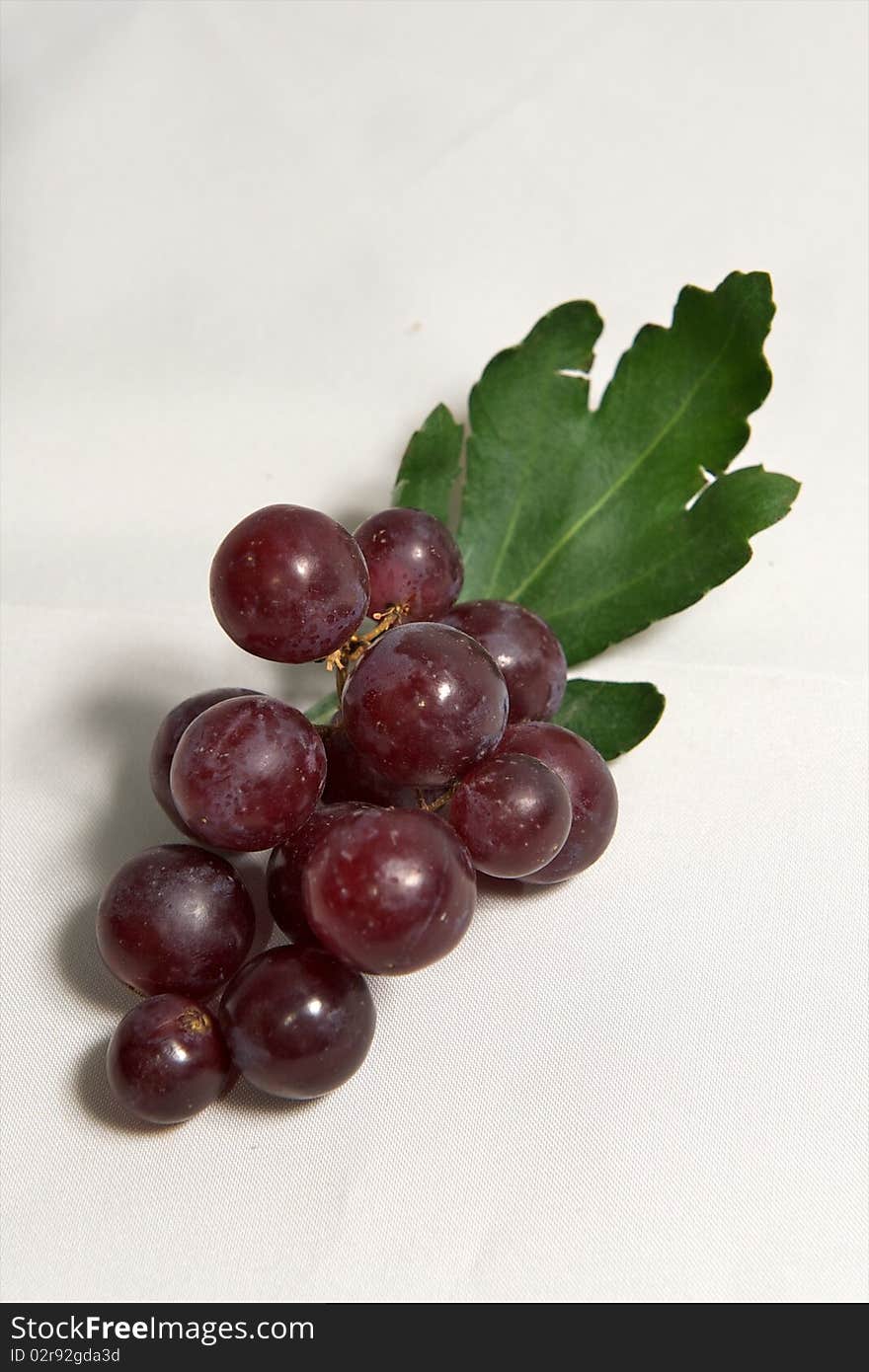 Bunch of red grape