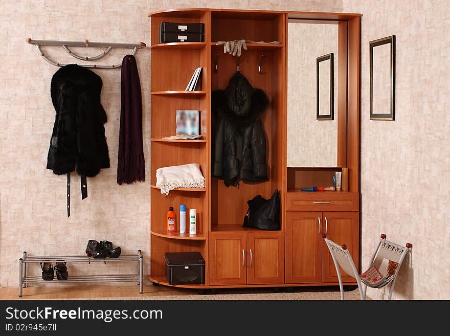 Studio photographing of an interior of a Vestibule