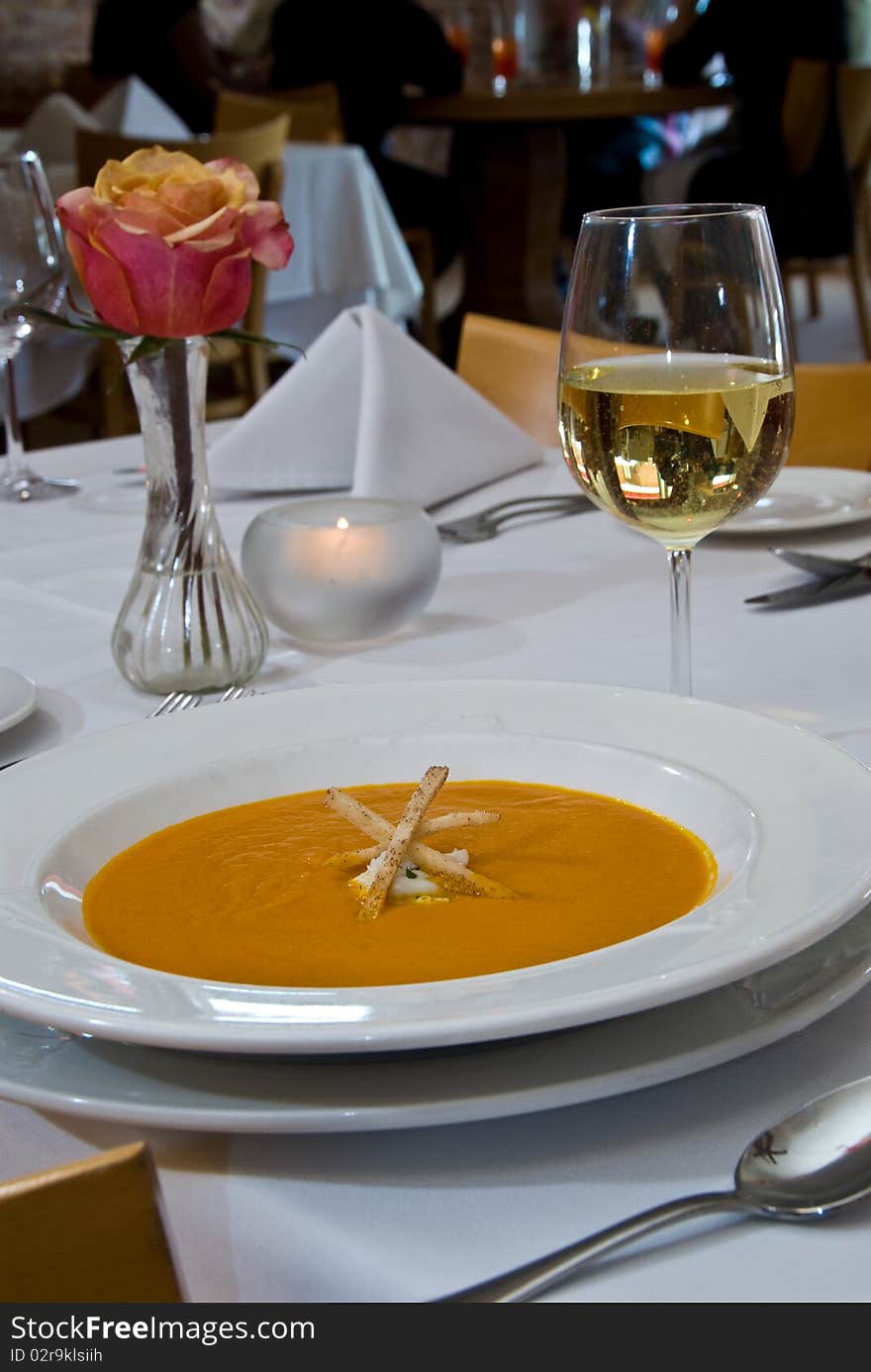 Carrot soup