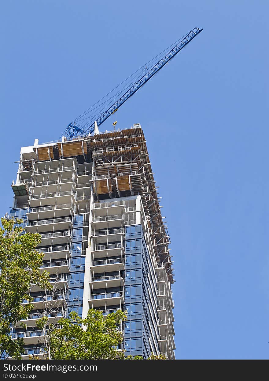 Condo Tower under construction