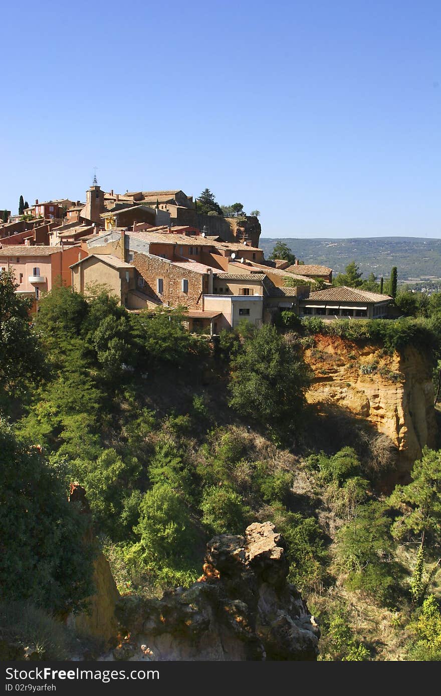 The village of Roussillon