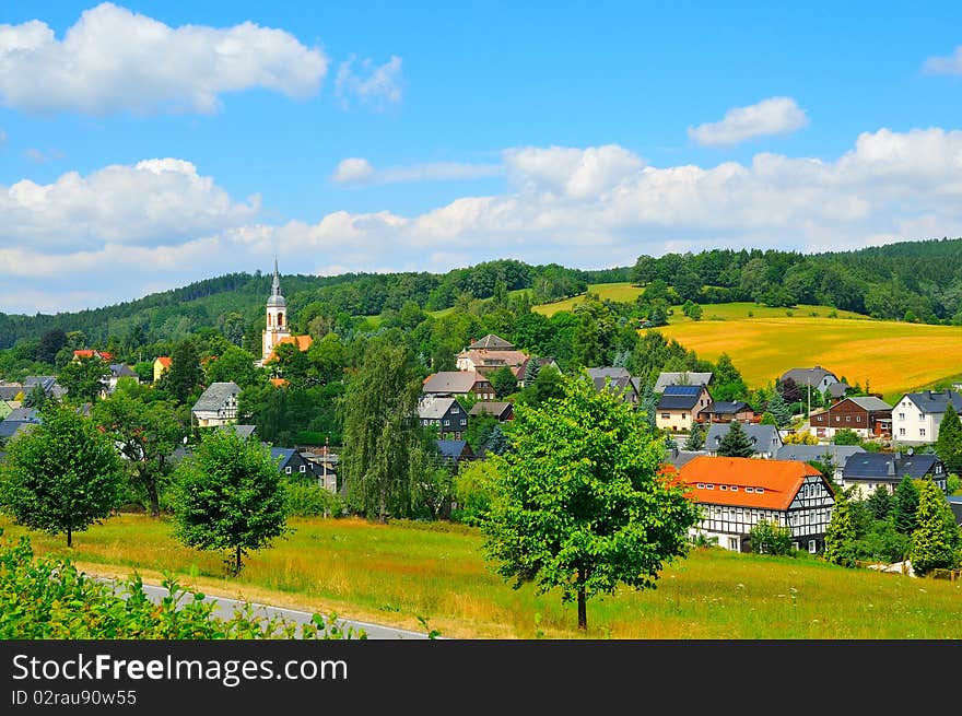 Wehrsdorf in Upper Lusatia in Saxony.