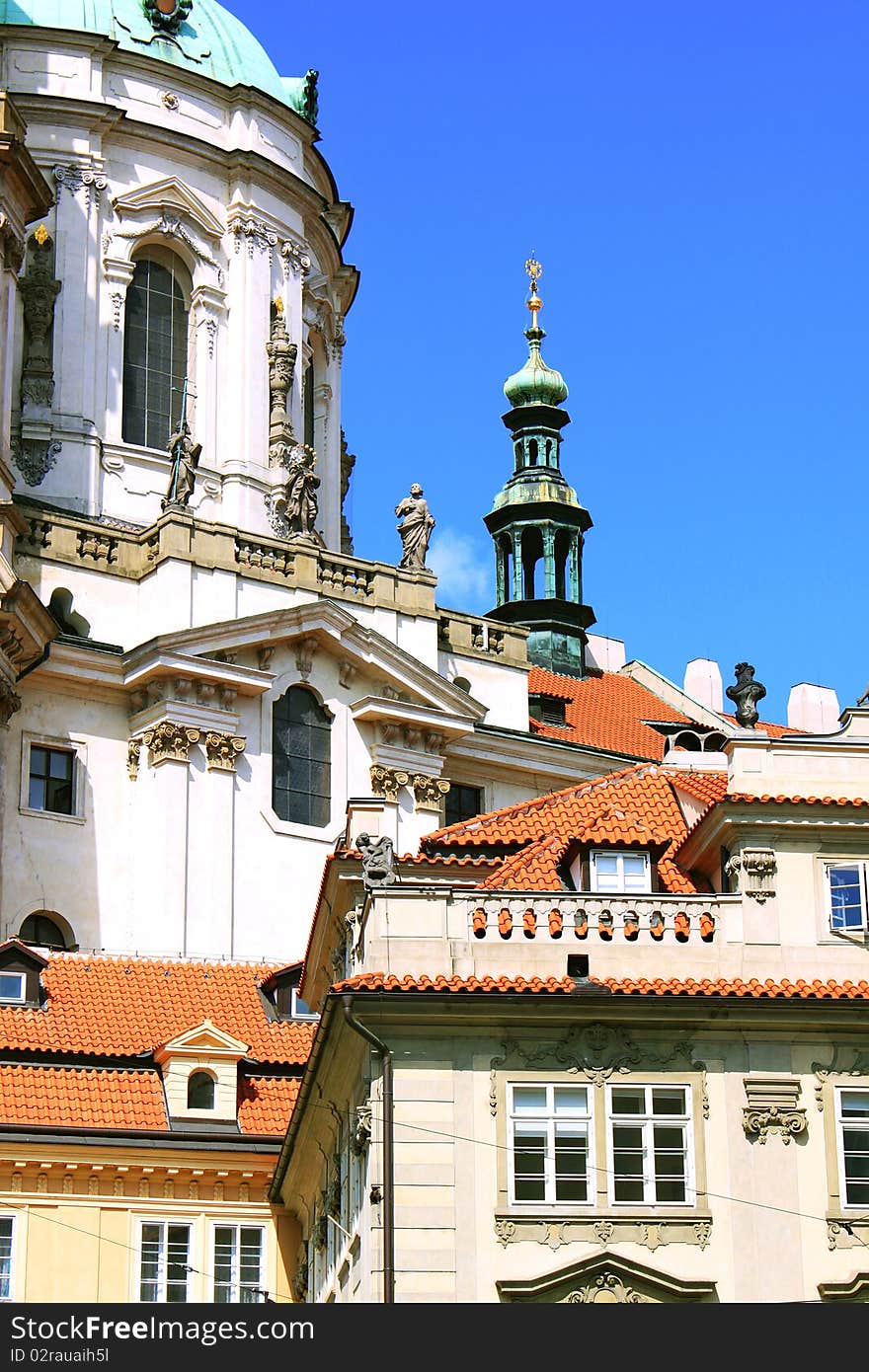 Beautiful Czech colorful houses