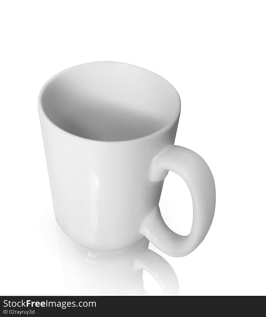 Coffee on a white background. Coffee on a white background.