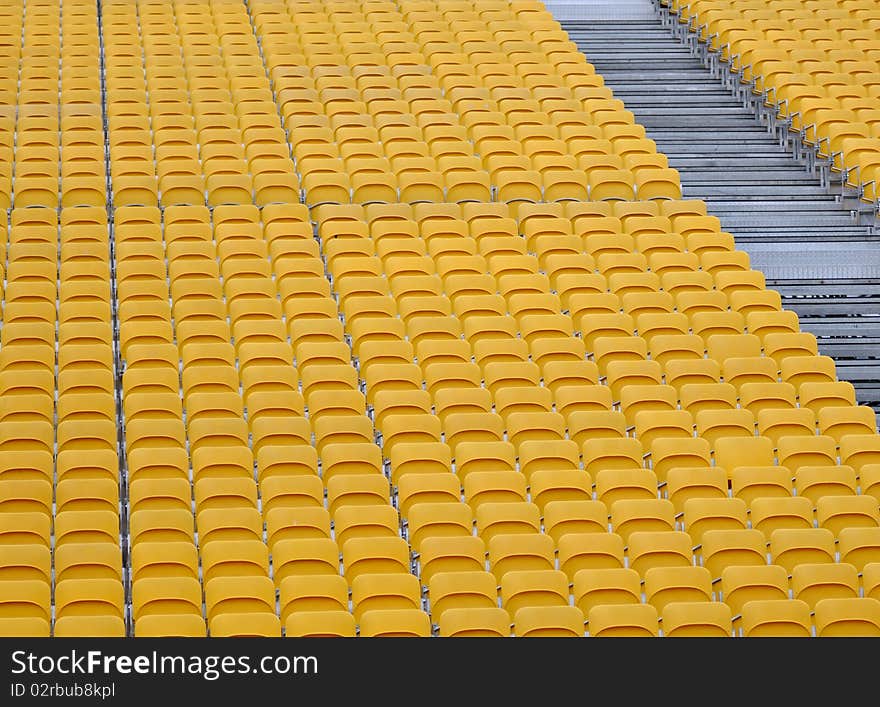 Spectators Seat and Stairs