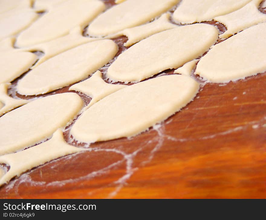 Preparation of dough