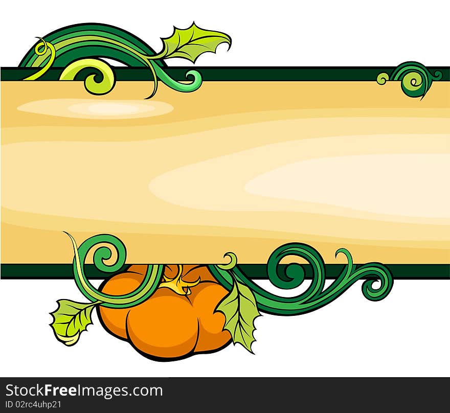 Illustration of product label specially for organic products. Illustration of product label specially for organic products