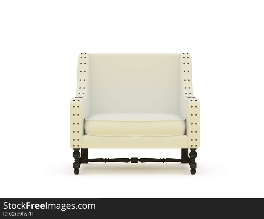 Isolated furniture on white background. Isolated furniture on white background