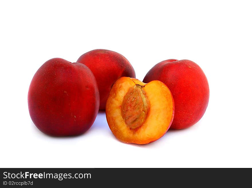 Fresh nectarines