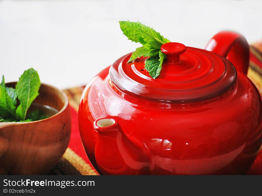 Red Teapot