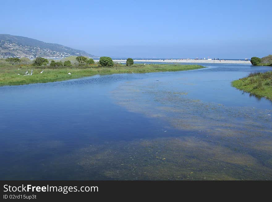 Malibu lagoon