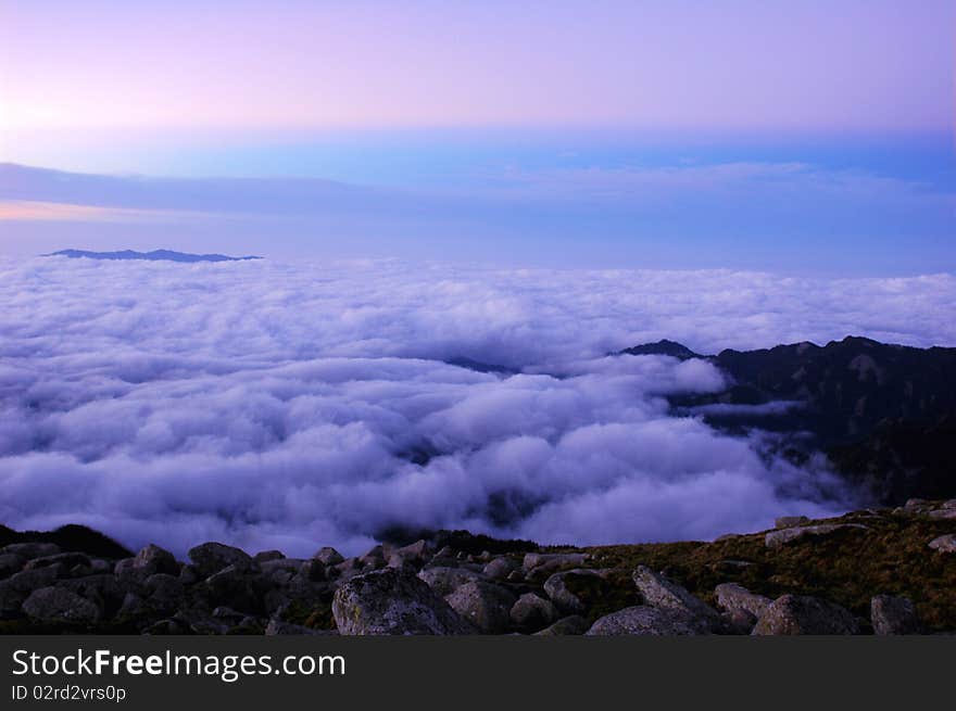 Sea of clouds