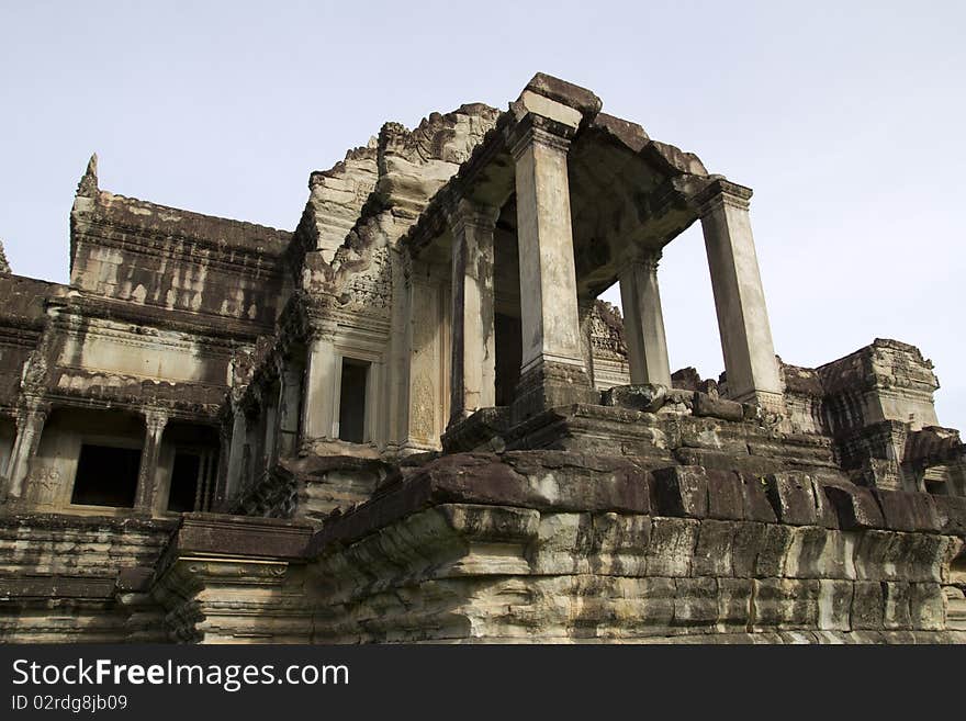 Ancient gate of a temple