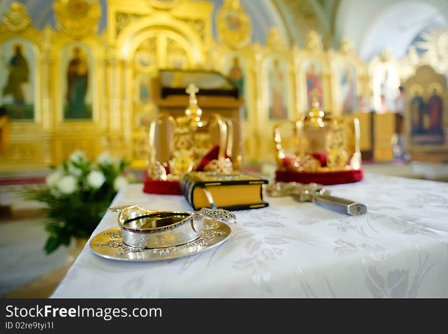 Orthodox Wedding Objects