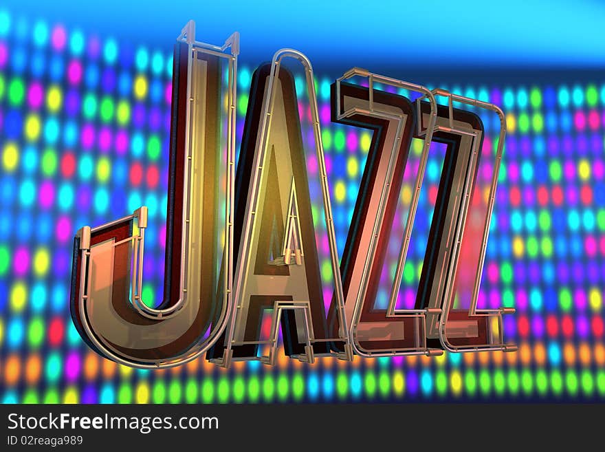 Abstract Jazz Background