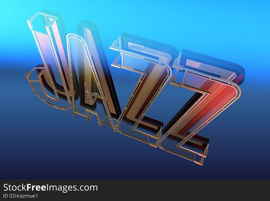 Abstract jazz background musical instruments