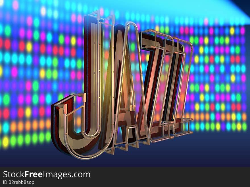 Abstract Jazz Background