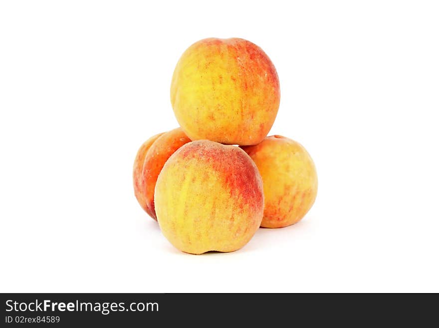 Ripe peaches