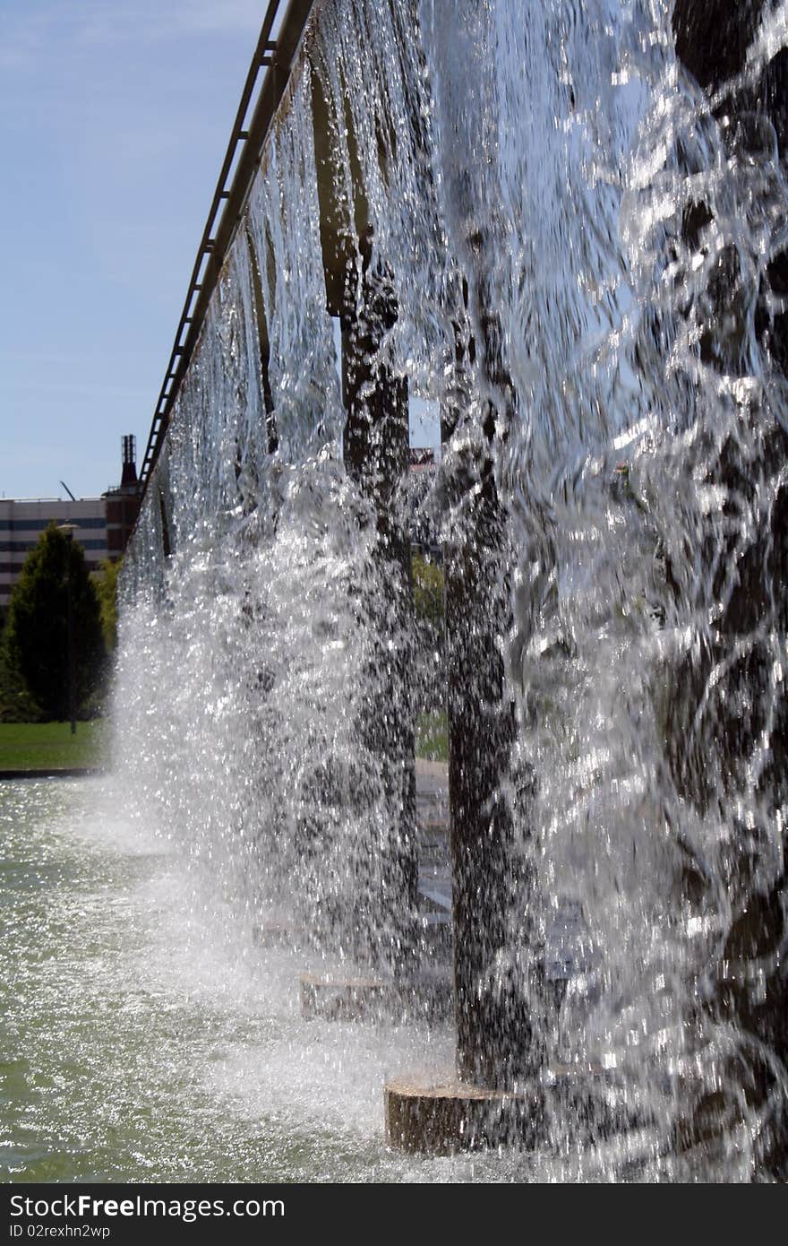 Source belonging to Yamaguchi's park, in Pamplona, Navarre. Source belonging to Yamaguchi's park, in Pamplona, Navarre.