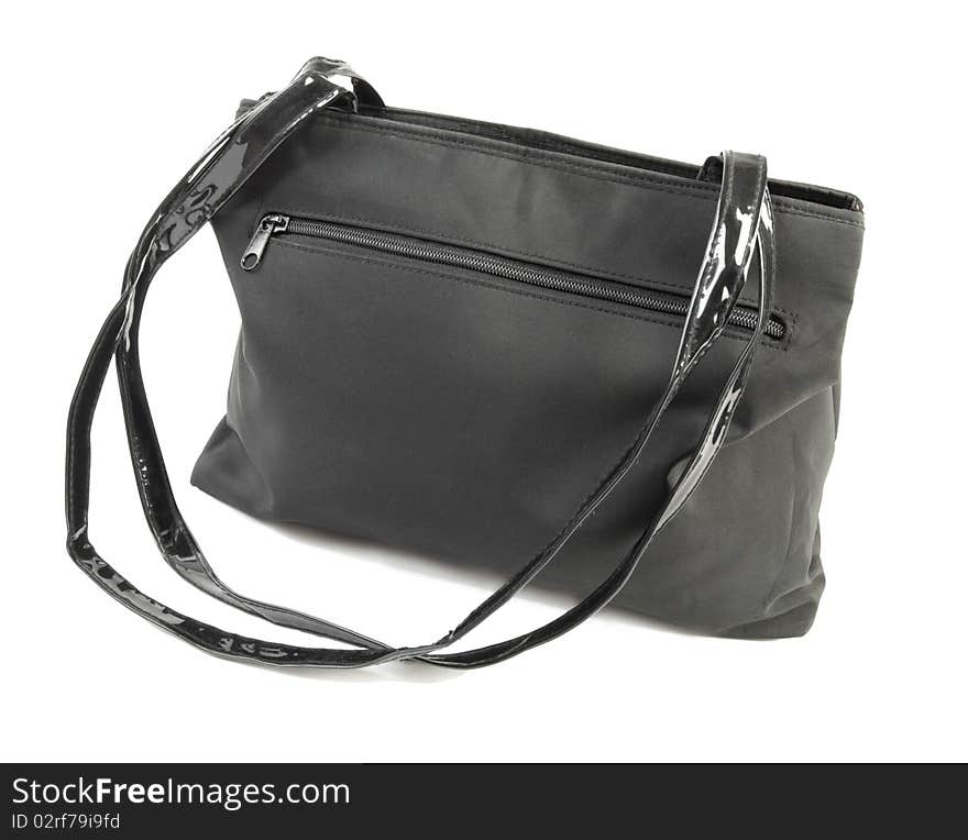 Black Female Bag | Isolated