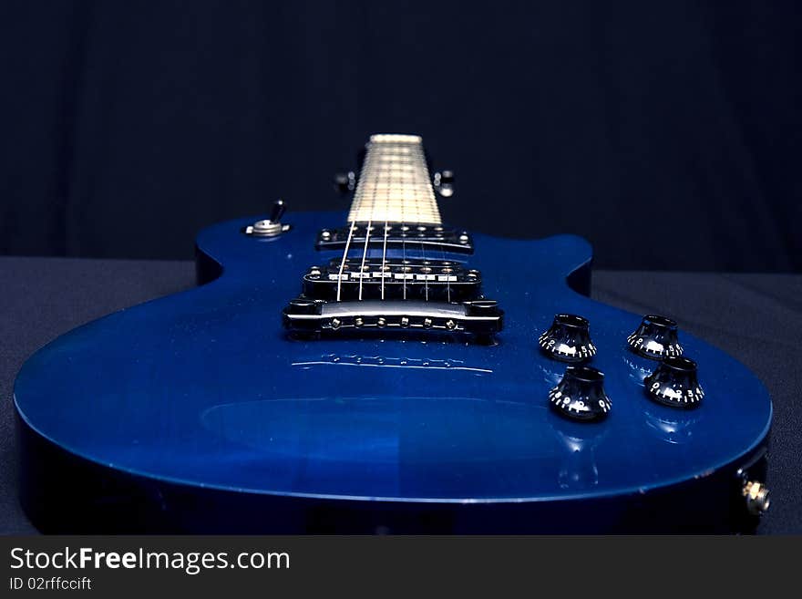 Blue Electric Guitar