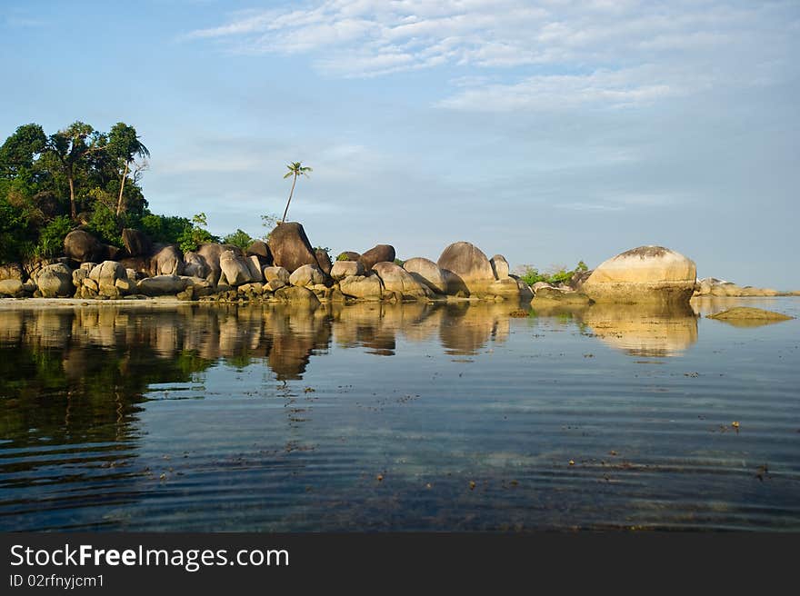 Sunrise At Belitung Indonesia