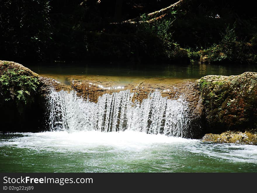 Waterfalls at Saraburi Thailand