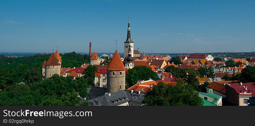 Towers and roofs