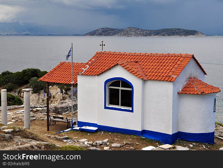 Thasos or Thassos (Greek: Θάσος) is a Greek island in the northern Aegean Sea, close to the coast of Thrace and the plain of the river Nestos but geographically part of Macedonia. It is the northernmost Greek island. Thasos or Thassos (Greek: Θάσος) is a Greek island in the northern Aegean Sea, close to the coast of Thrace and the plain of the river Nestos but geographically part of Macedonia. It is the northernmost Greek island.