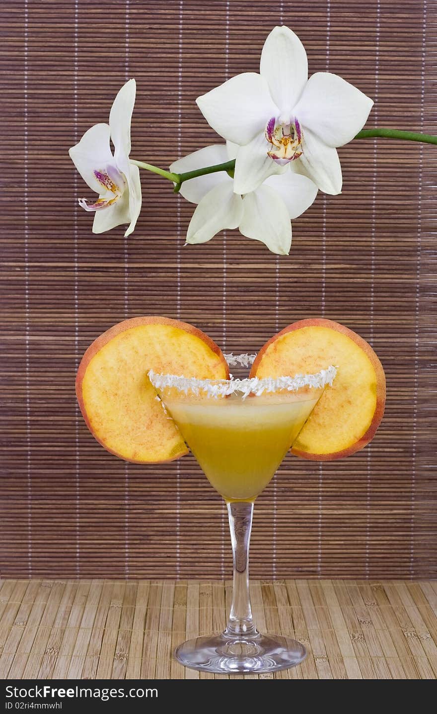 Coctail and orchid