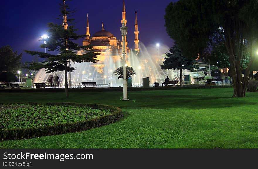 Sultanahmet Mosque, Istanbul.