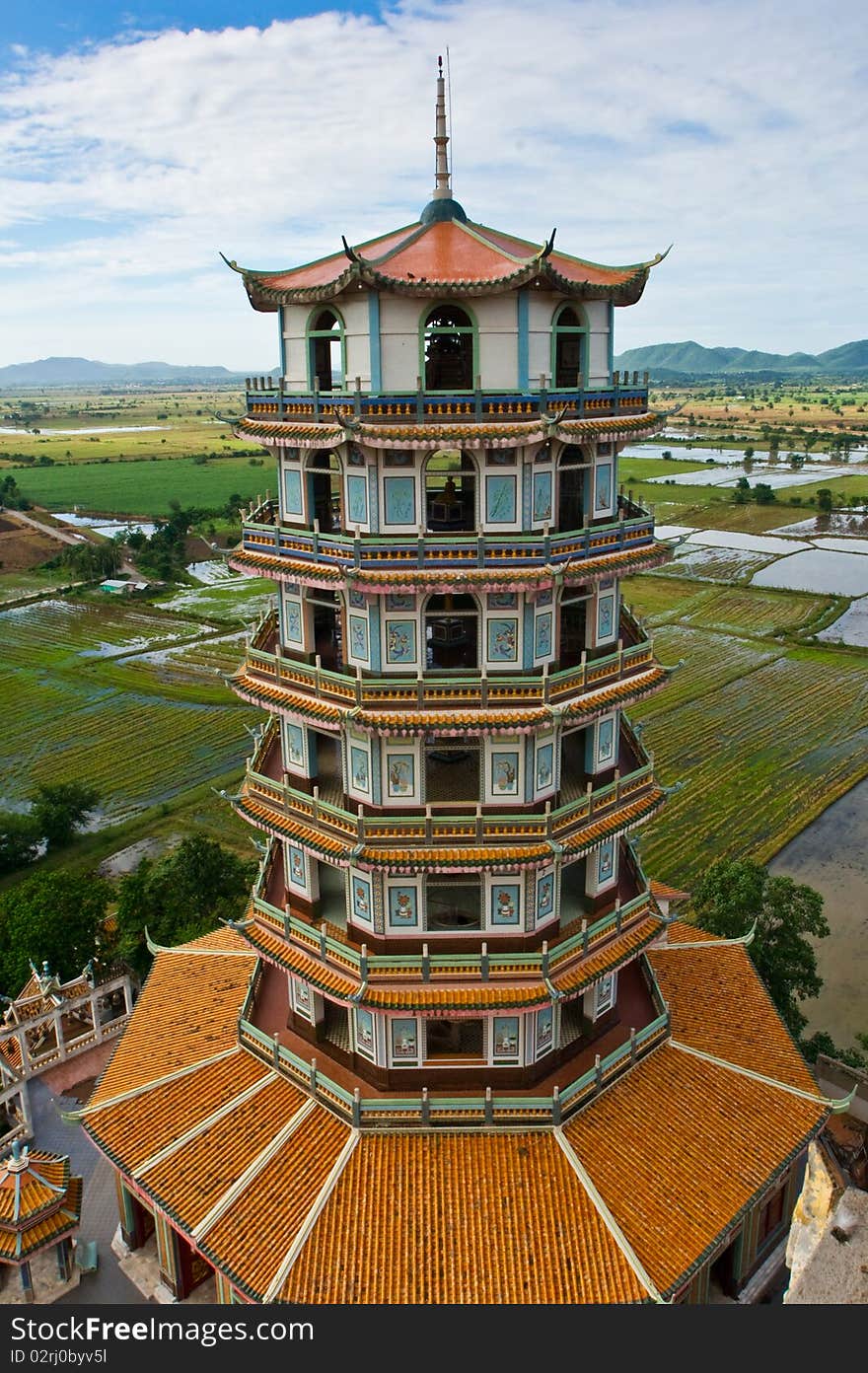 Chinese style  Pagoda in Thailand
