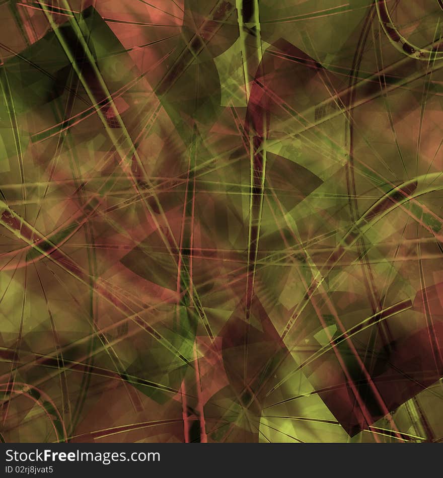 Computer generated brown abstract background