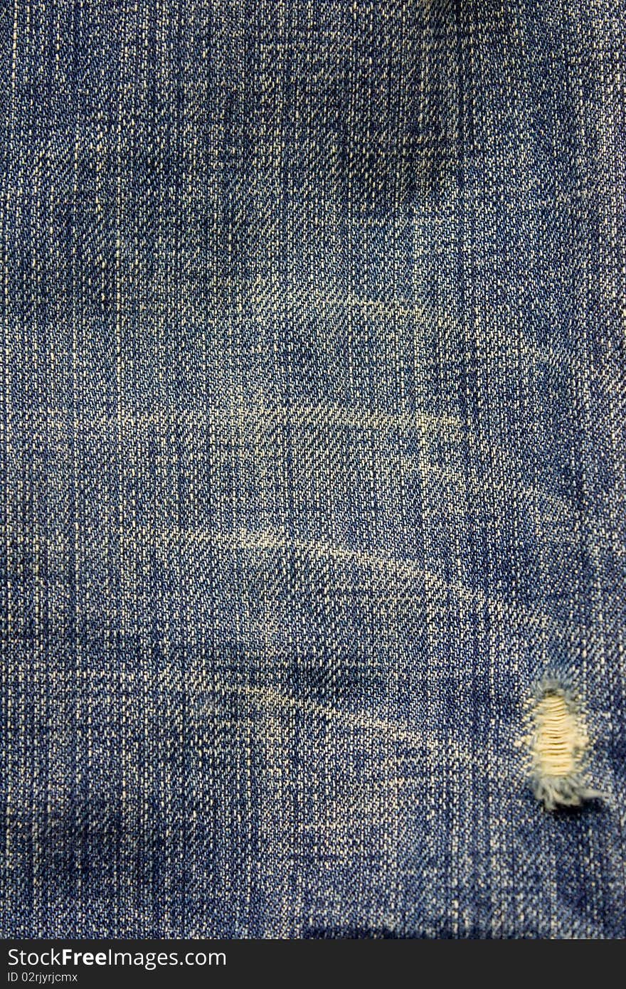 Blue jean texture