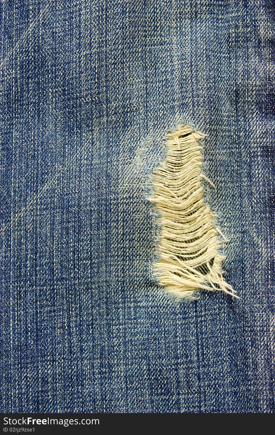 Blue jean texture