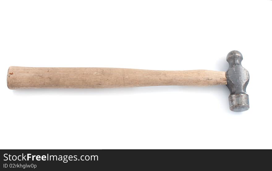 Wooden handle hammer