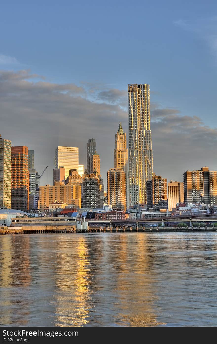 Downtown Manhattan skyline