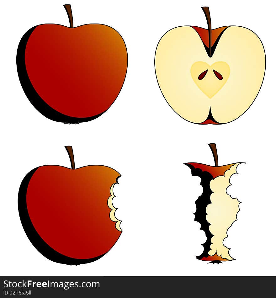 Four States Of Pears