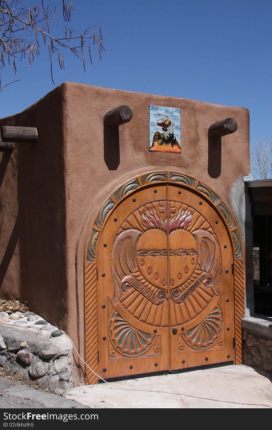 Old Spanish Mission Door