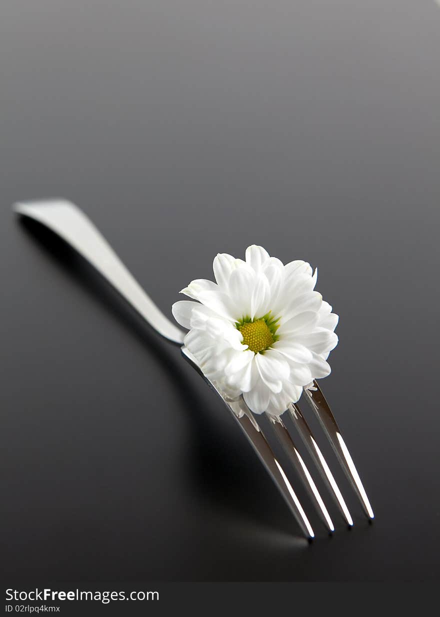 Fork With Daisy