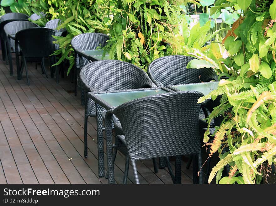 Chair In The Garden