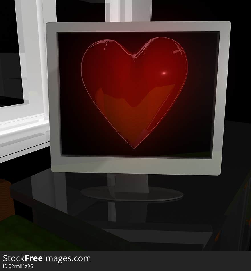 Heart From Display