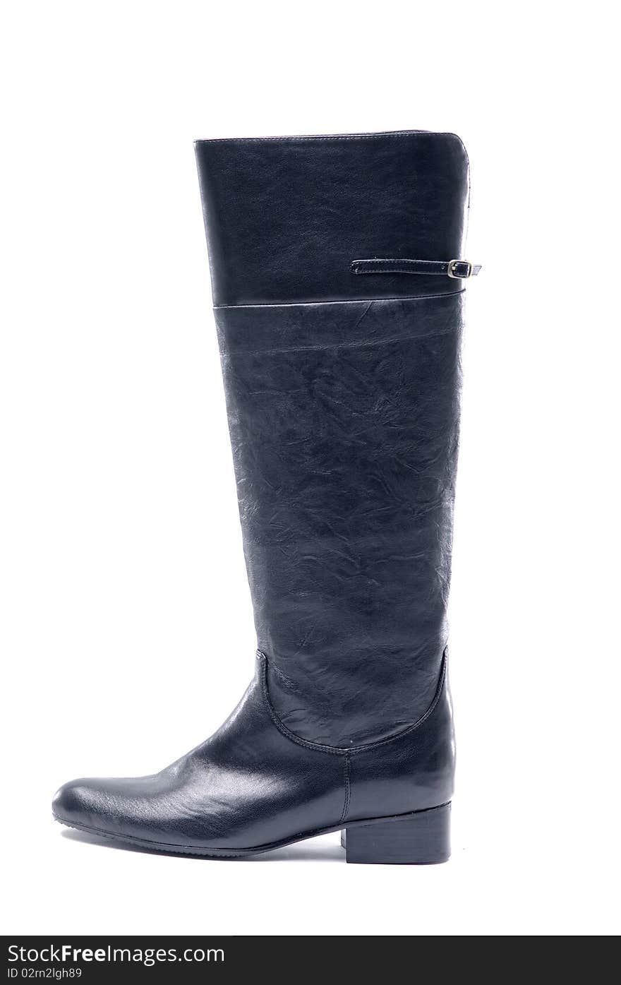 Single black woman boot