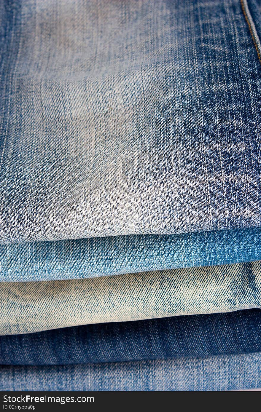 Blue jean texture