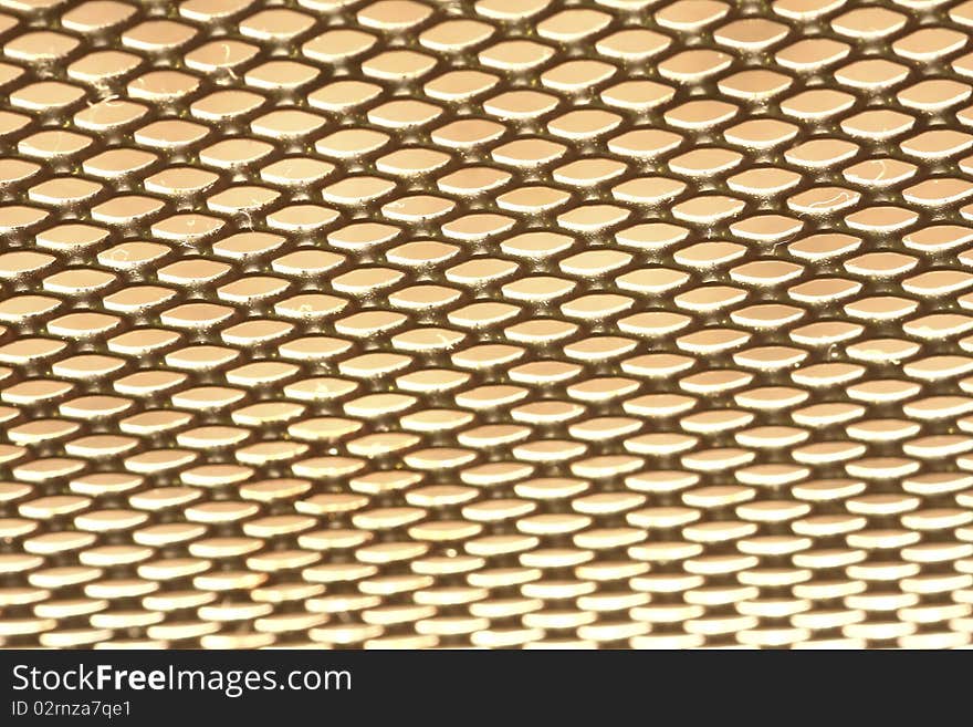 Pattern of gold metal background. Pattern of gold metal background