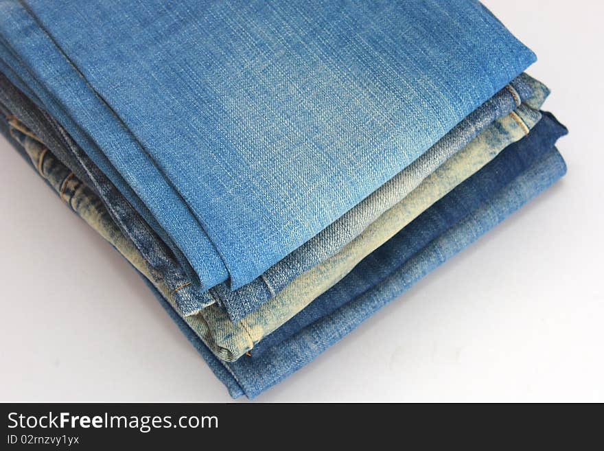 Blue jean stack for men. Blue jean stack for men