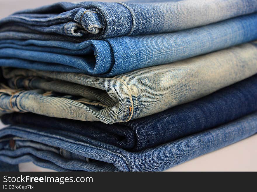 Blue jean texture