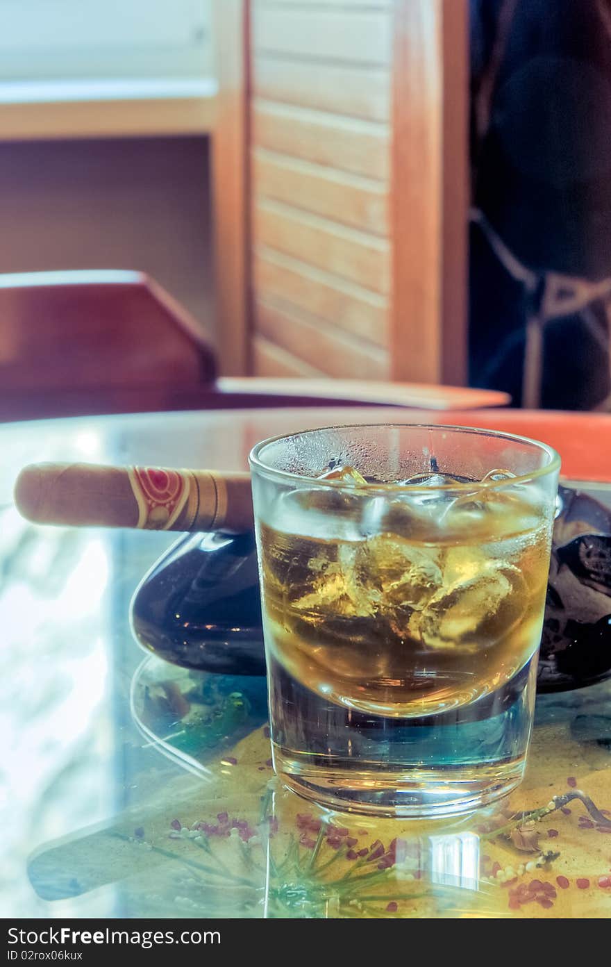 Whisky and Cigar