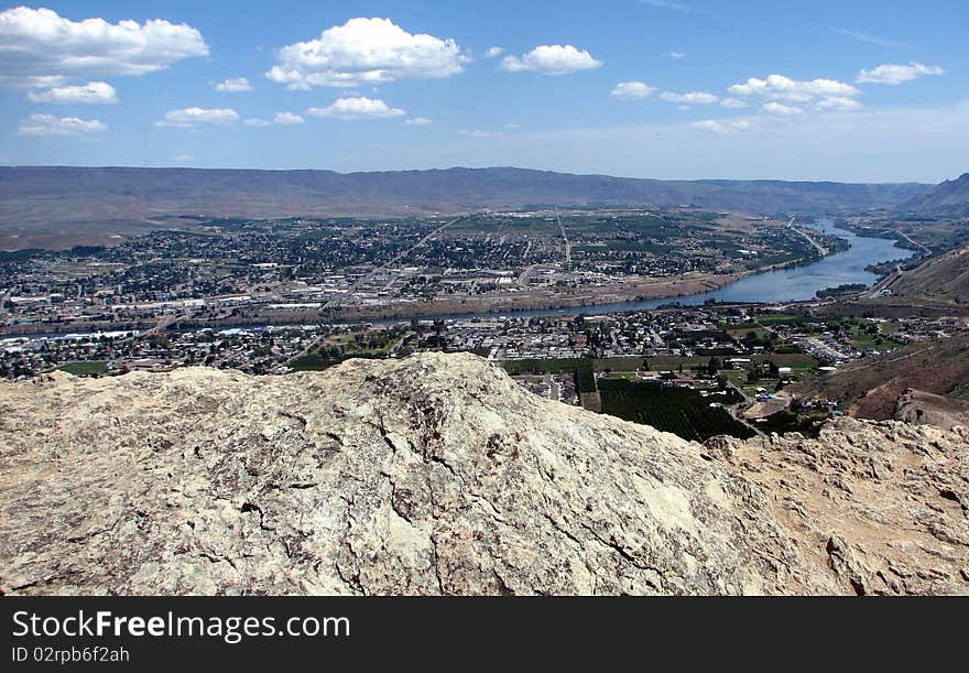 View Of Eastern Washington Landscape