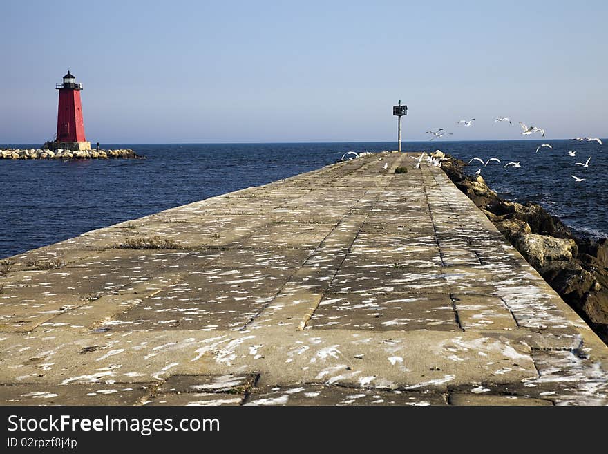 Manistique East Breakwater